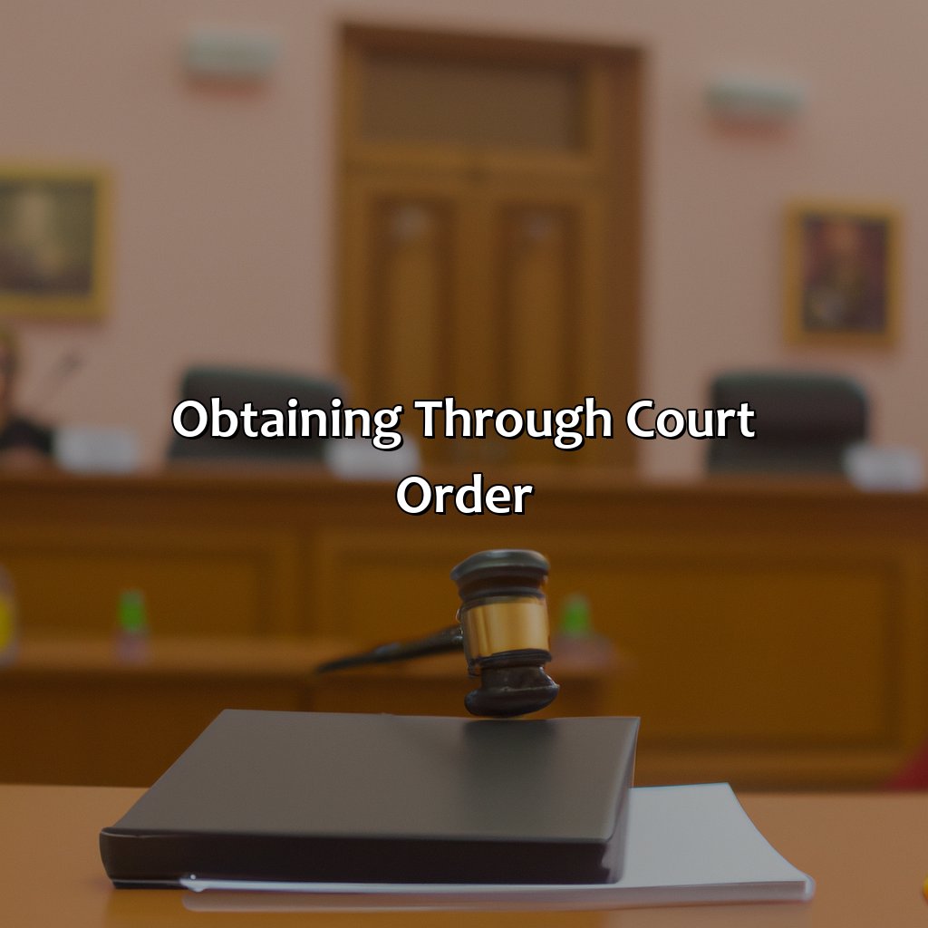 Obtaining through Court Order-how can a non custodial parent get child