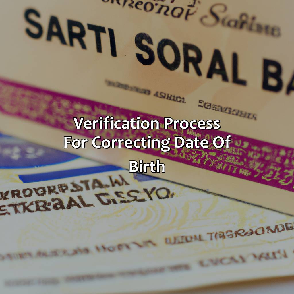 Verification process for correcting date of birth-how can i correct my date of birth with social security?, 