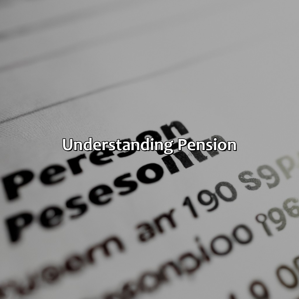 Understanding Pension-how can i find my pension?, 