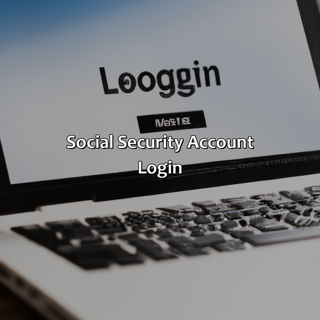 Social Security Account Login-how can i log into my social security account?, 