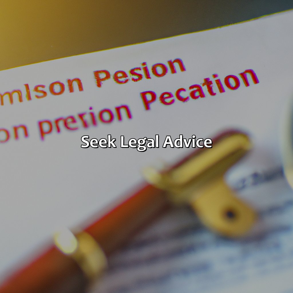 Seek legal advice-how can i stop my ex wife getting my pension?, 