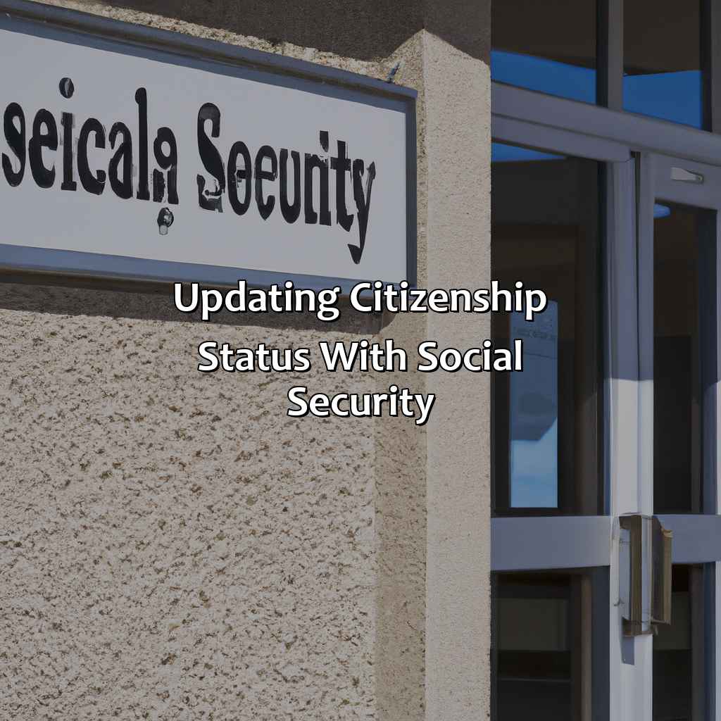 Updating Citizenship Status with Social Security-how can i update my citizenship status with social security?, 