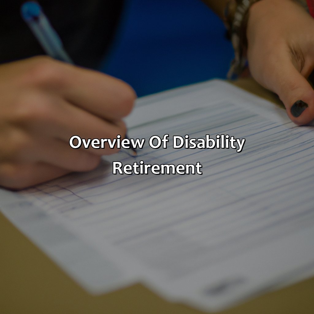 Overview of disability retirement-how do I apply for disability retirement from the post office?, 