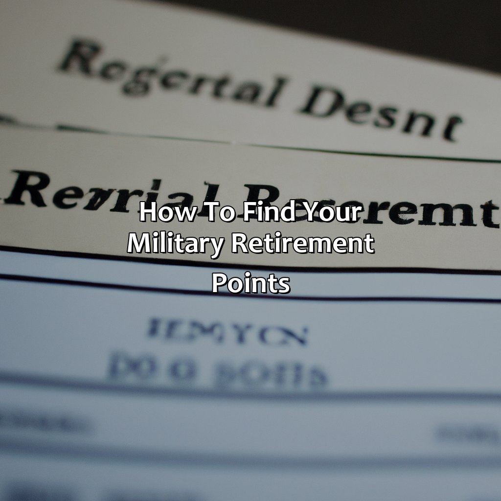 How Do I Find My Military Retirement Points? Retire Gen Z