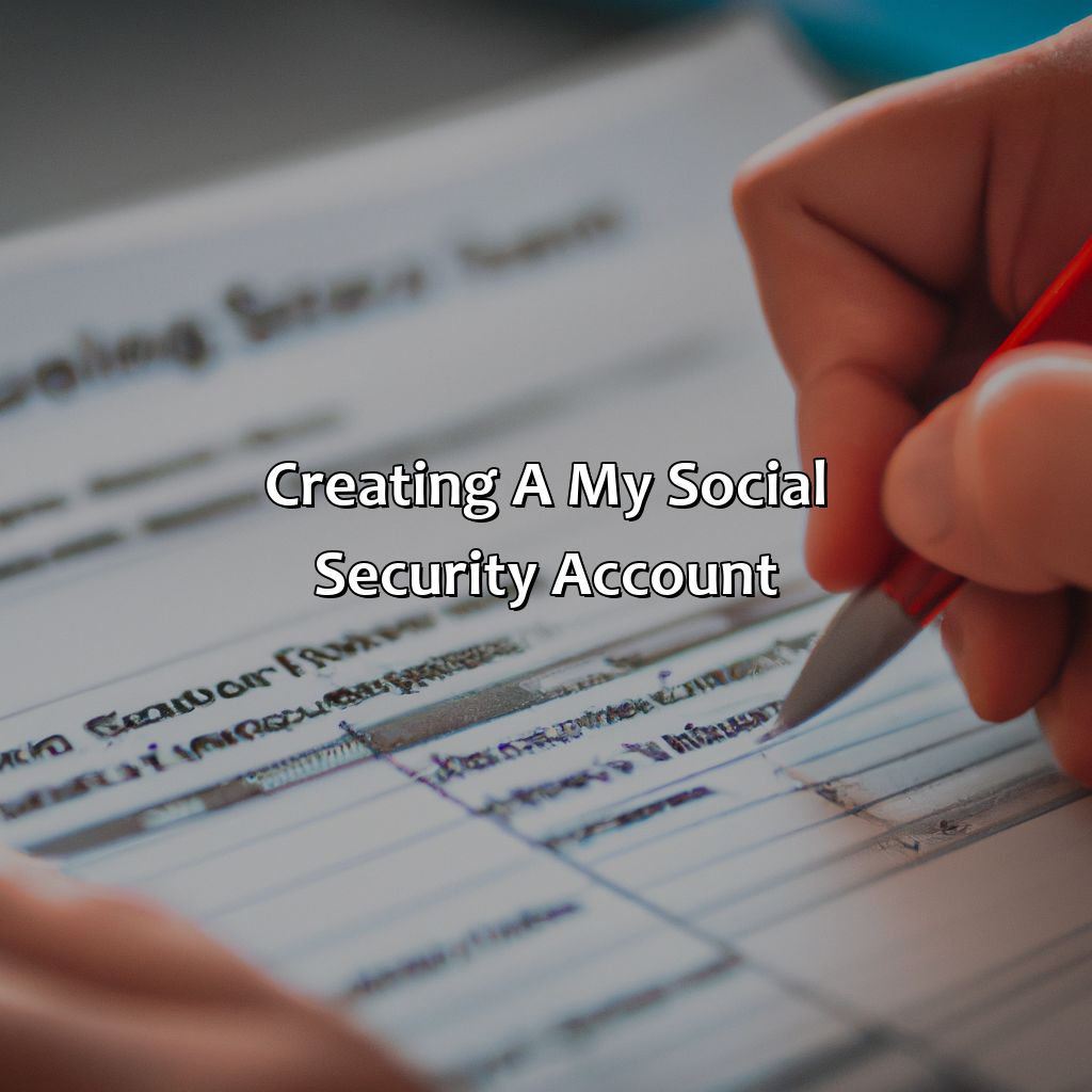 Creating a My Social Security Account-how do i apply for social security on line?, 