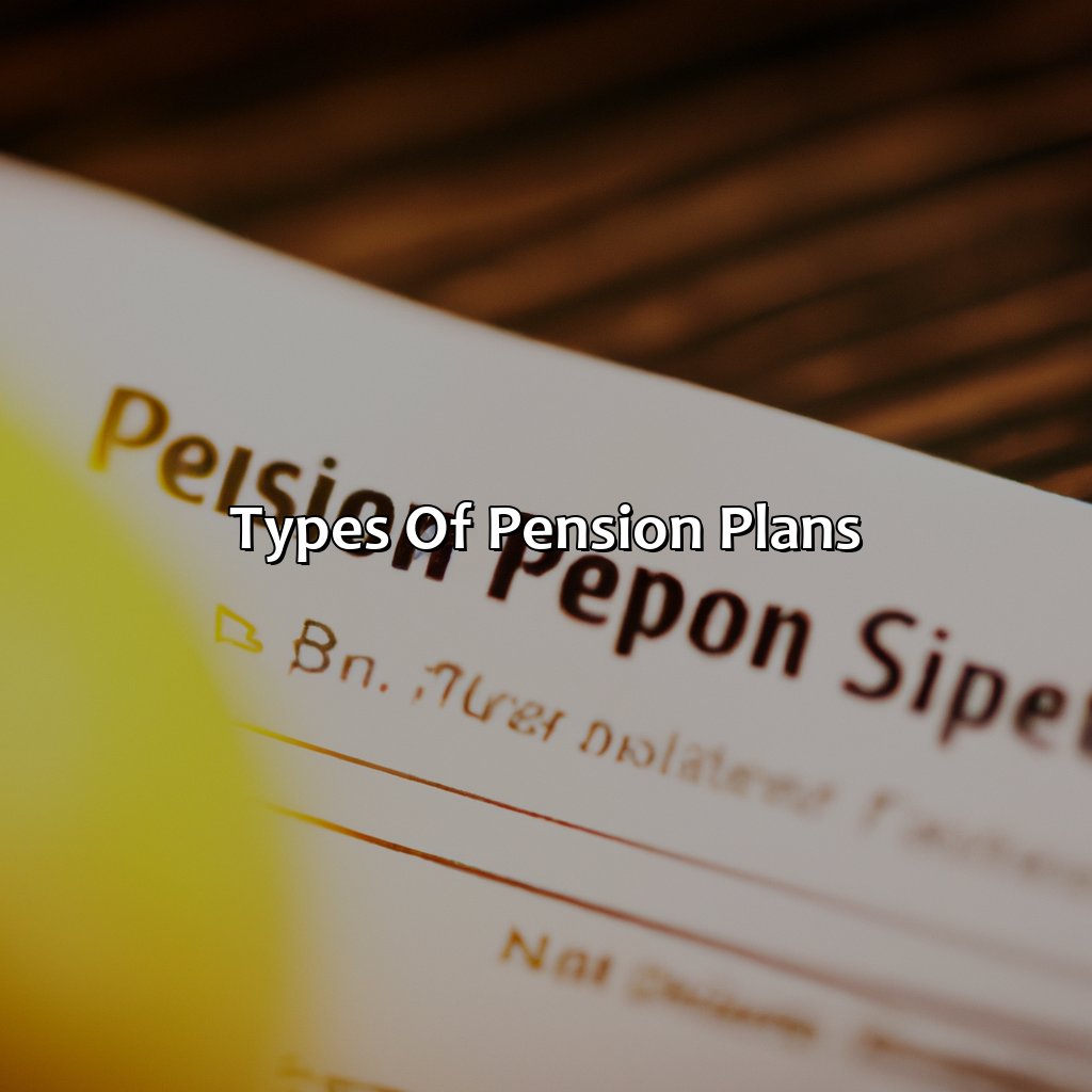 Types of Pension Plans-how do i check my pension?, 