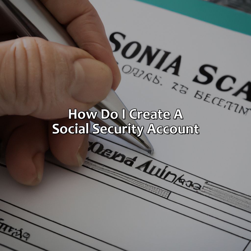 How Do I Create A Social Security Account?