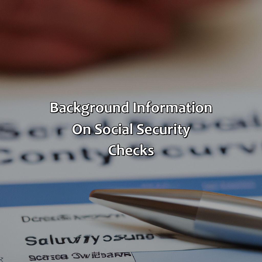 Background Information on Social Security Checks-how do i get $144 back on my social security check?, 