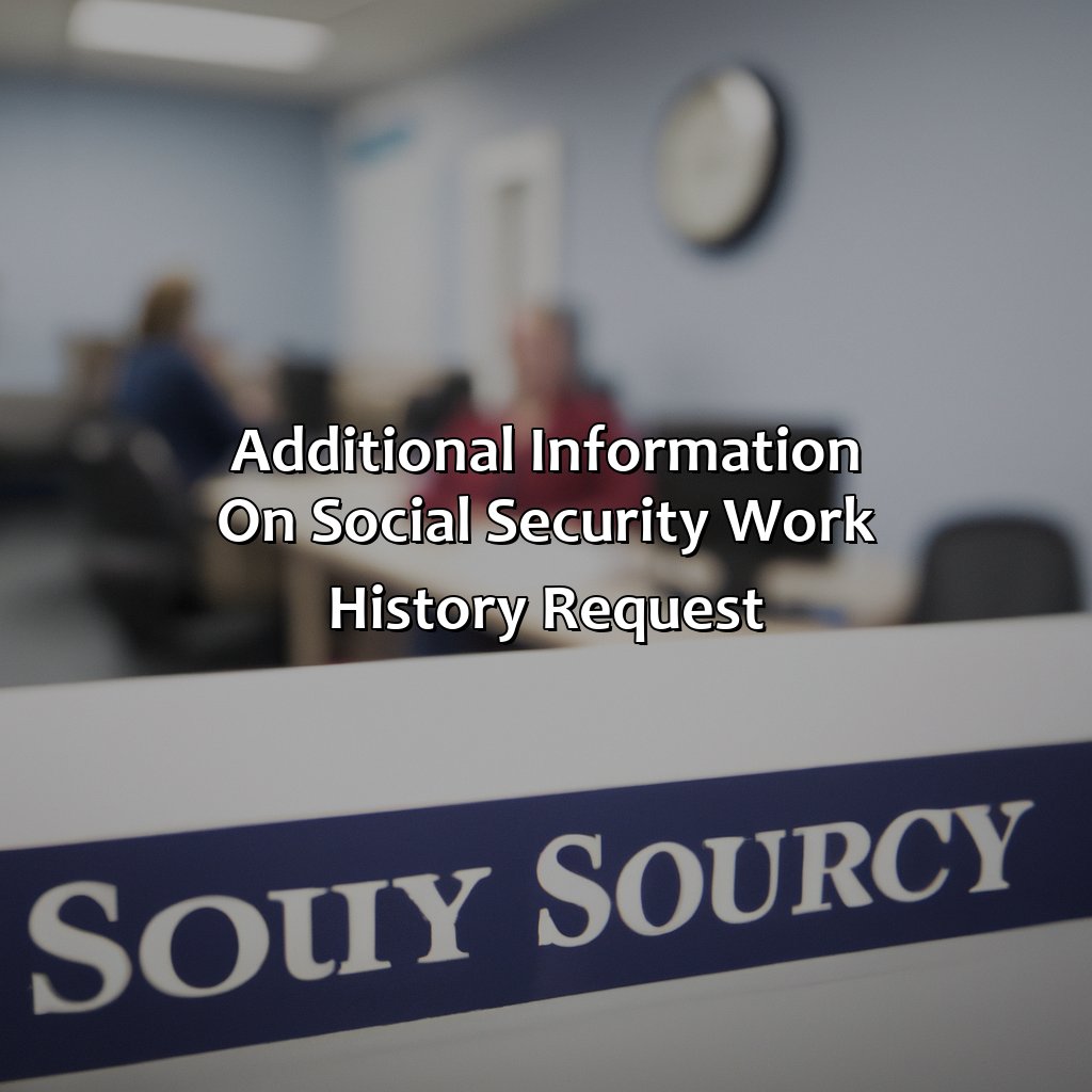 Additional Information on Social Security Work History Request-how do i get my social security work history?, 