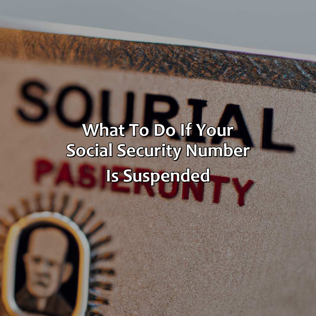 What to Do If Your Social Security Number is Suspended-how do i know if my social security number has been suspended?, 