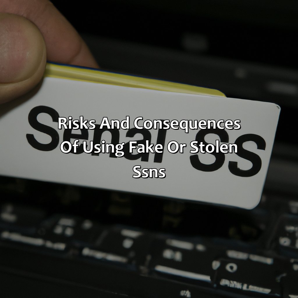 Risks and consequences of using fake or stolen SSNs-how do illegal immigrants get jobs without a social security number?, 