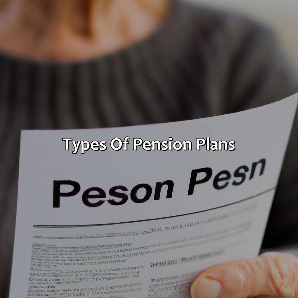 Types of Pension Plans-how do pension plans work?, 