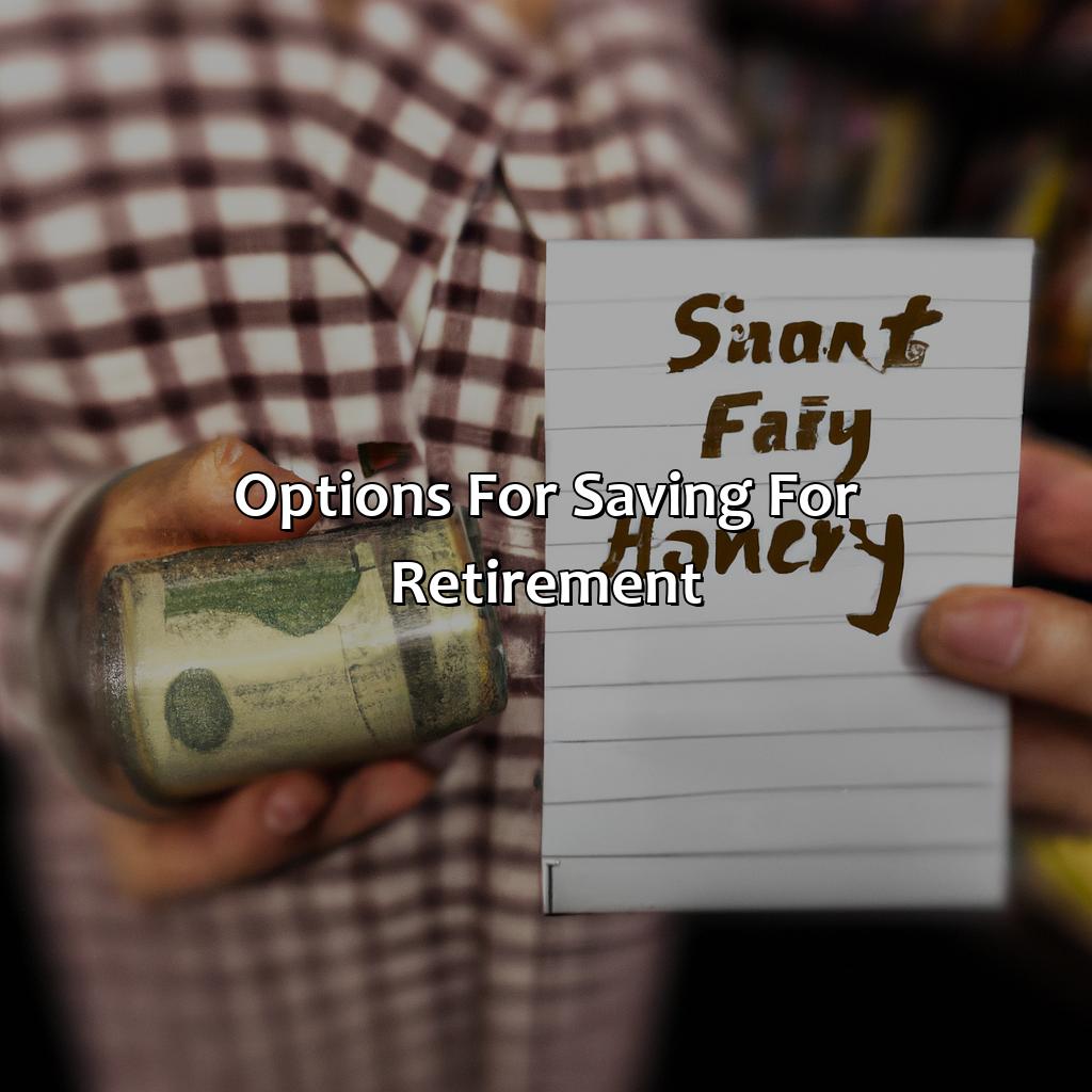 Options for saving for retirement-how do stay at home moms save for retirement?, 