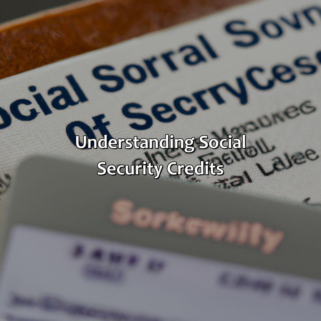 Understanding Social Security Credits-how do you get credits for social security?, 