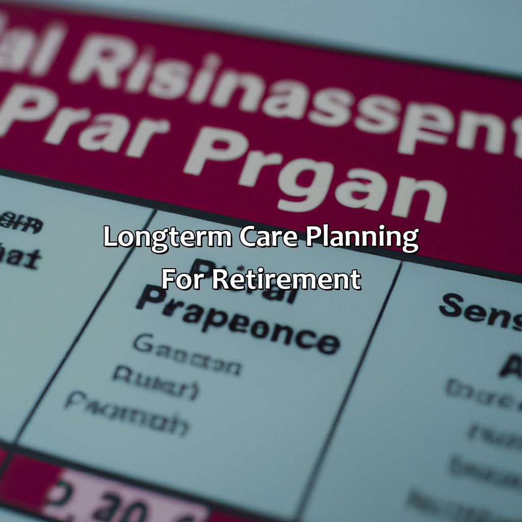 Long-Term Care Planning for Retirement-how do you suspect you can best prepare financially for retirement?, 