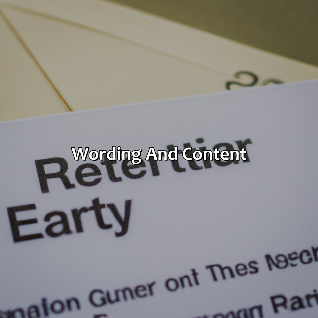 Wording and Content-how do you write a retirement party invitation?, 