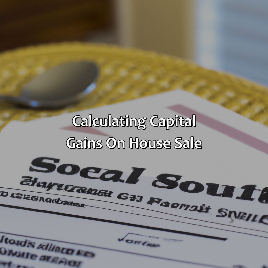 Calculating Capital Gains on House Sale-how does house sale affect social security?, 