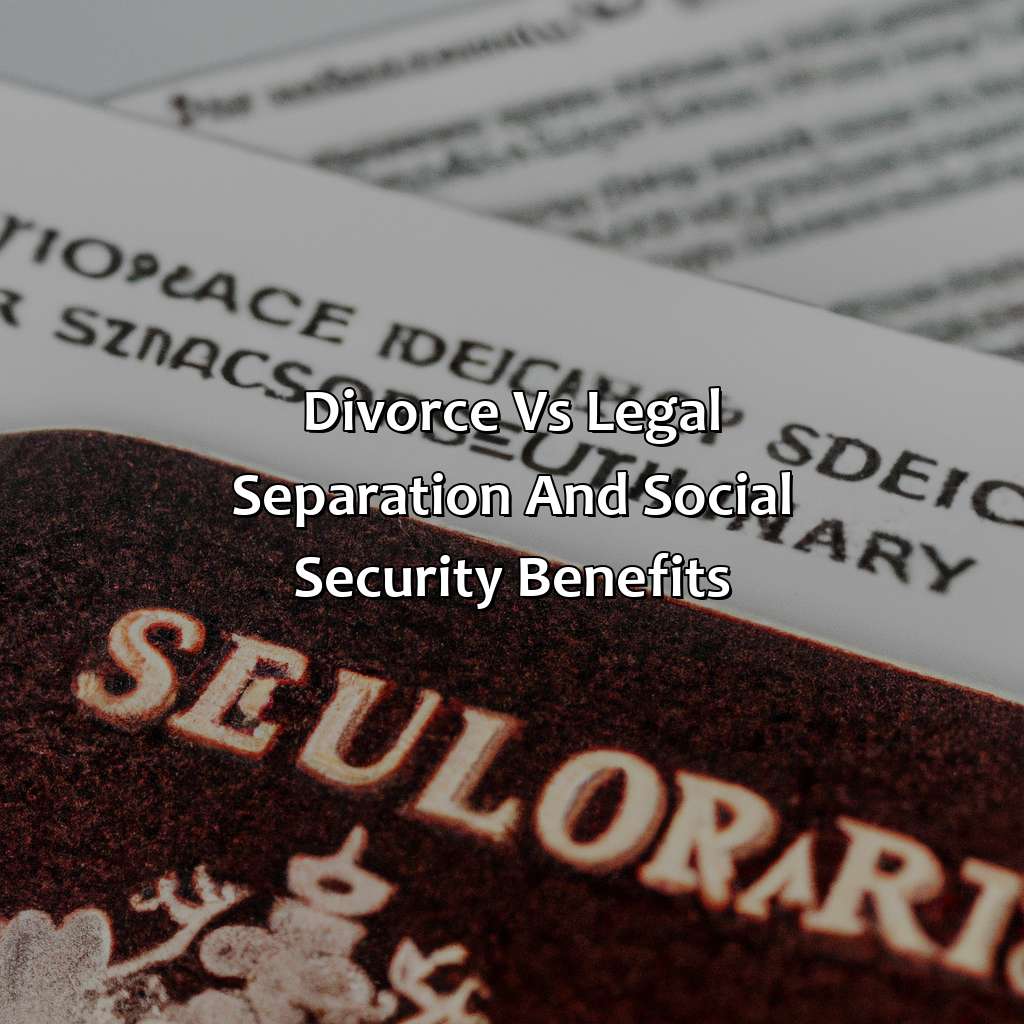 How Does Legal Separation Affect Social Security Benefits Retire Gen Z 3726