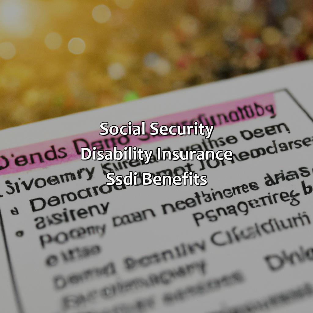 Social Security Disability Insurance (SSDI) Benefits-how does long term disability affect social security disability?, 