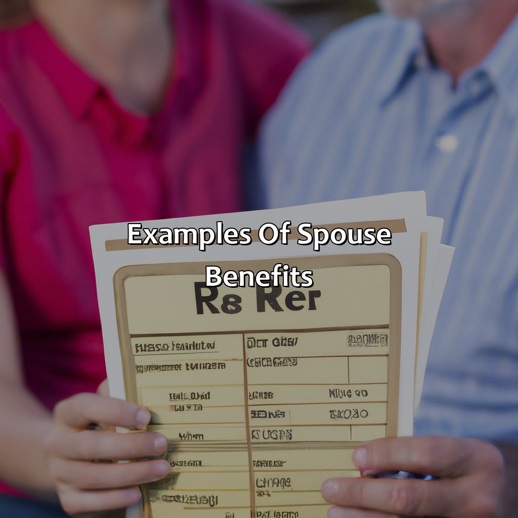 Examples of Spouse Benefits-how does railroad retirement work for spouse?, 