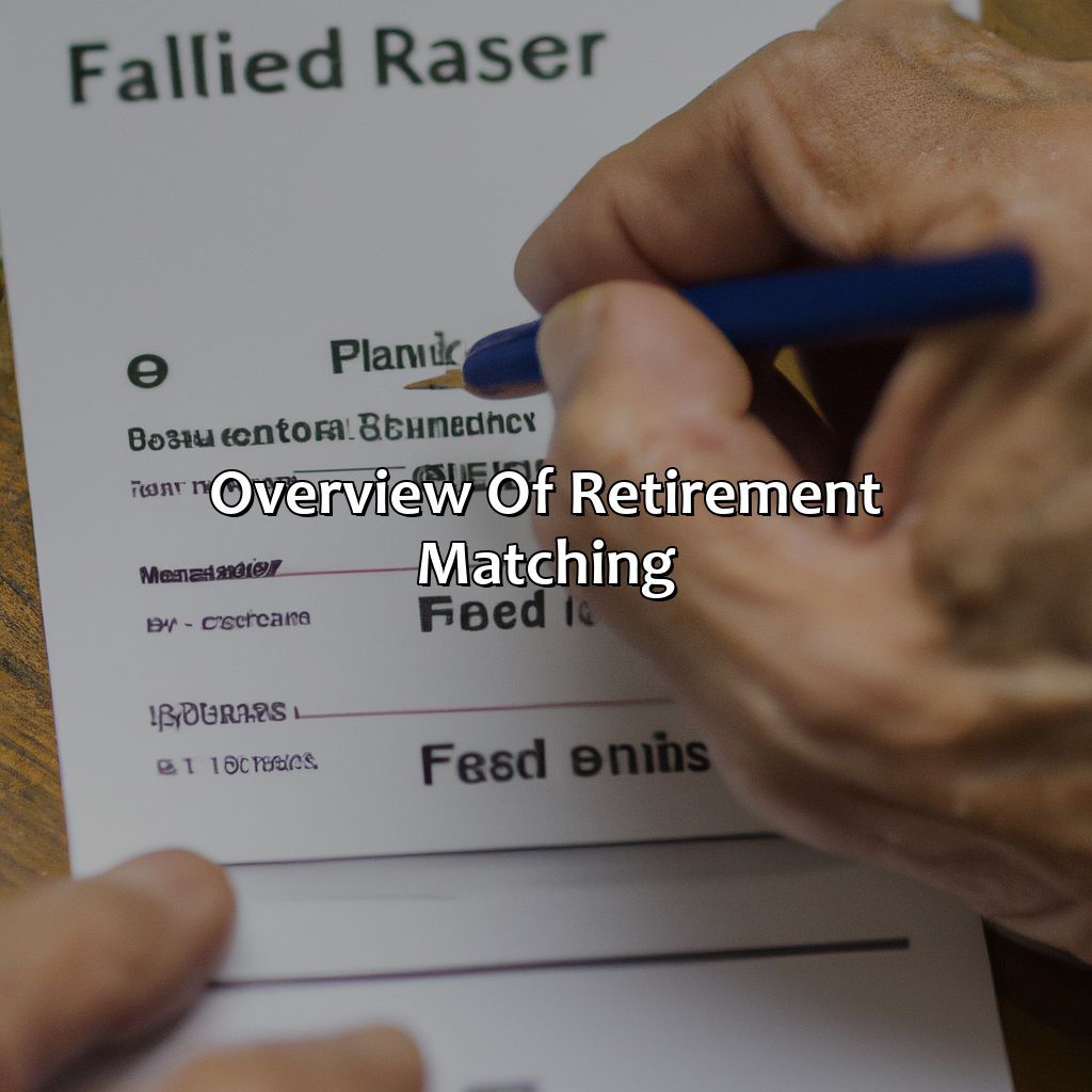 Overview of Retirement Matching-how does retirement matching work?, 