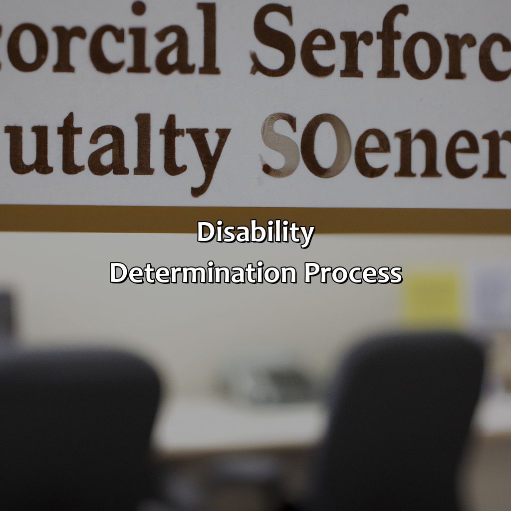 Disability determination process-how does social security determine if you are disabled?, 