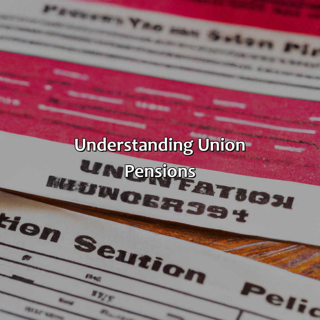 Understanding Union Pensions-how does union pension work?, 
