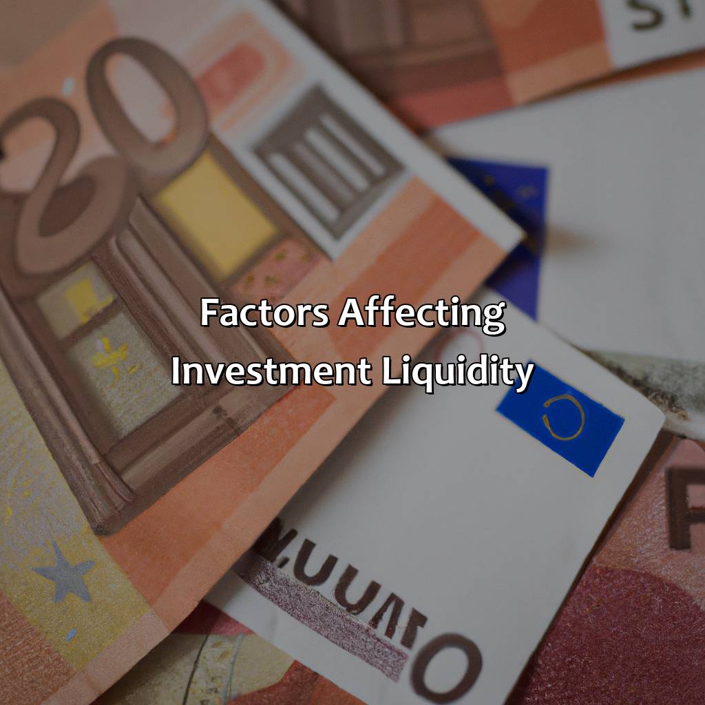 Factors Affecting Investment Liquidity-how easily an investment can be exchanged for cash is known as?, 