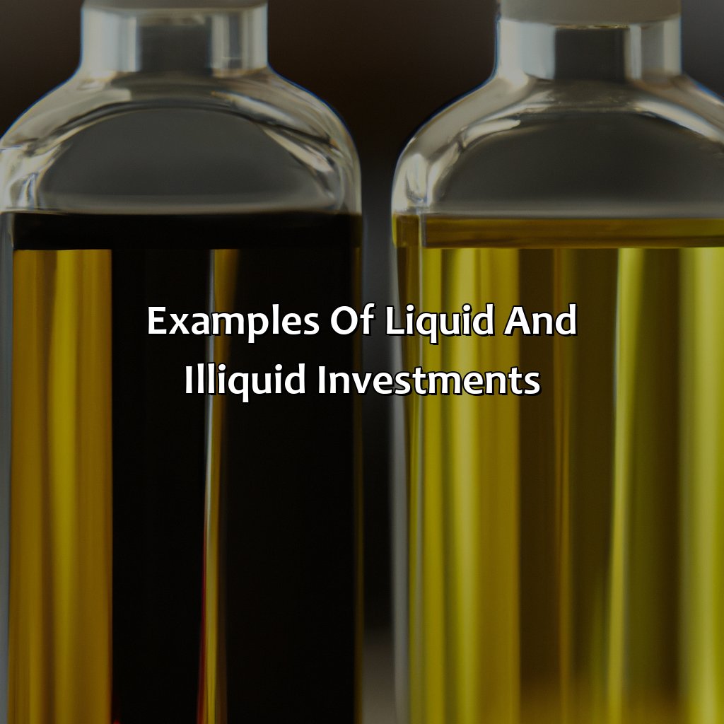 Examples of Liquid and Illiquid Investments-how easily an investment can be exchanged for cash is known as?, 