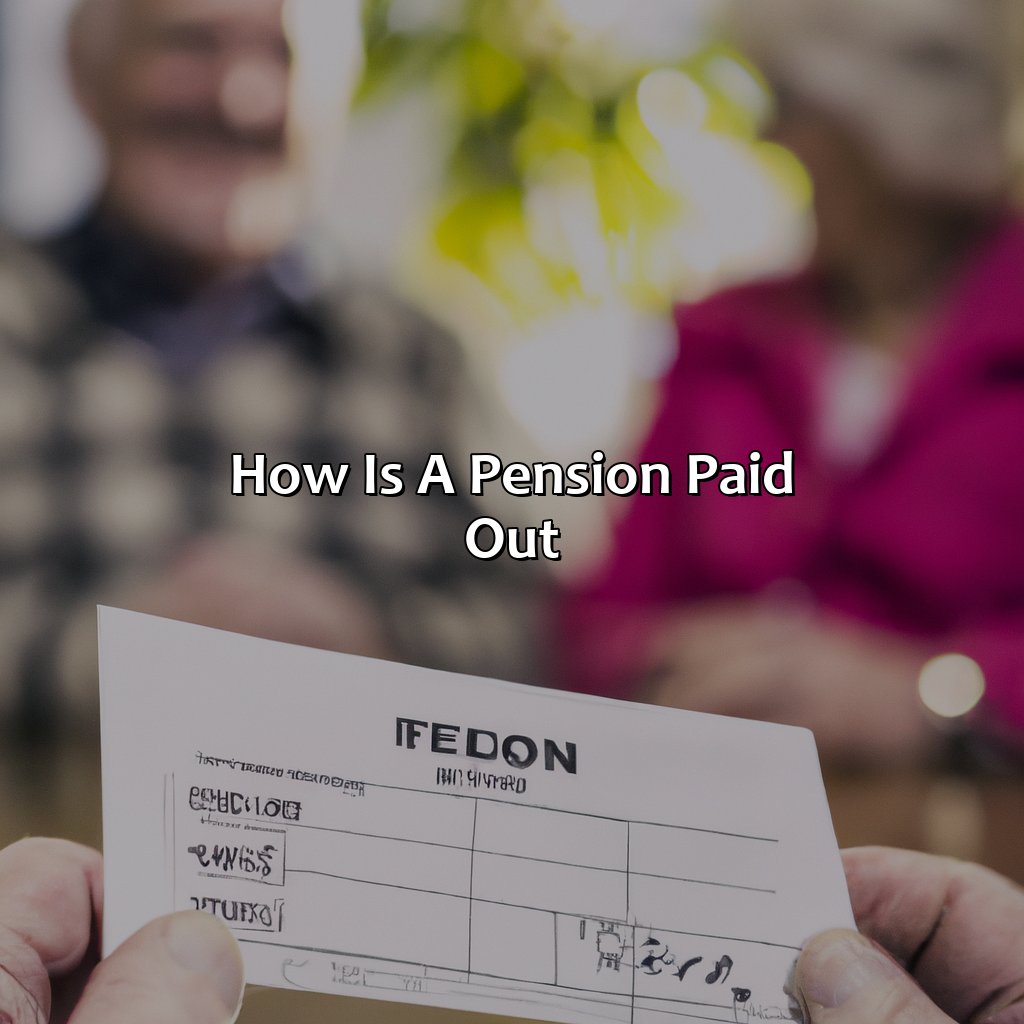 How Is A Pension Paid Out?