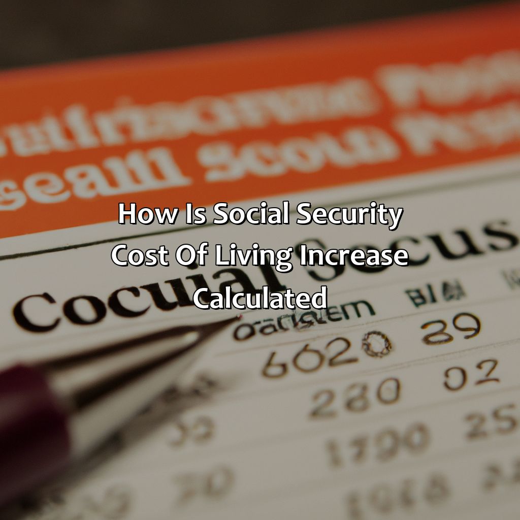 How Is Social Security Cost Of Living Increase Calculated? Retire Gen Z