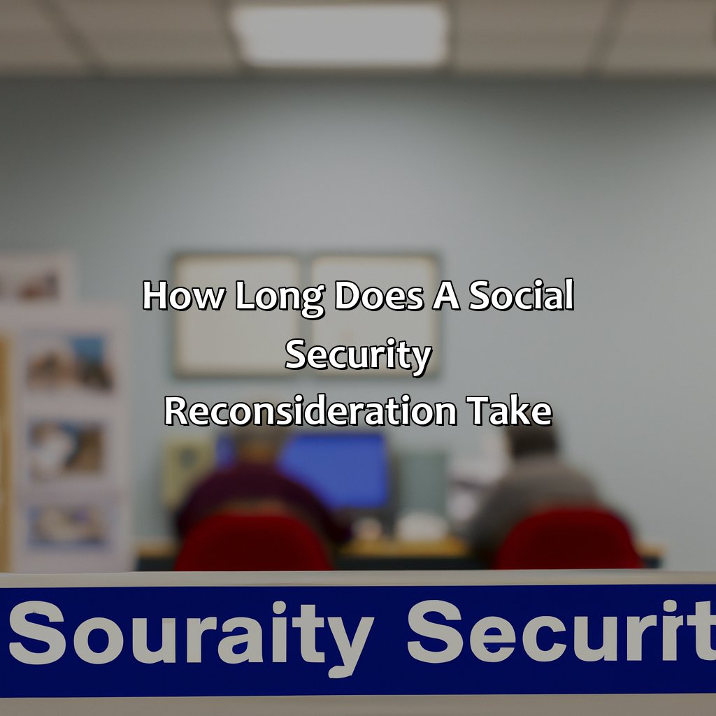 How Long Does A Social Security Reconsideration Take?