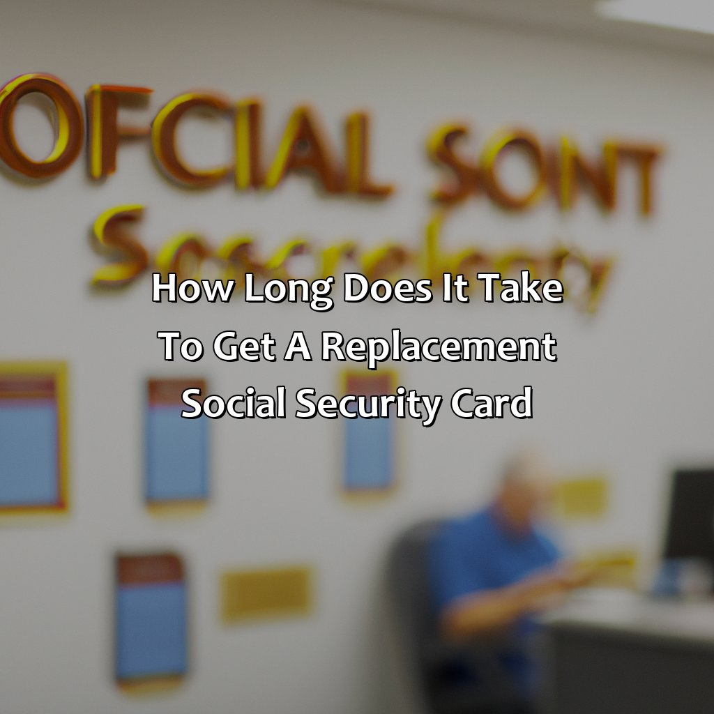 How long does it take to get a replacement social security card?-how long does it take to get a replacement social security card?, 