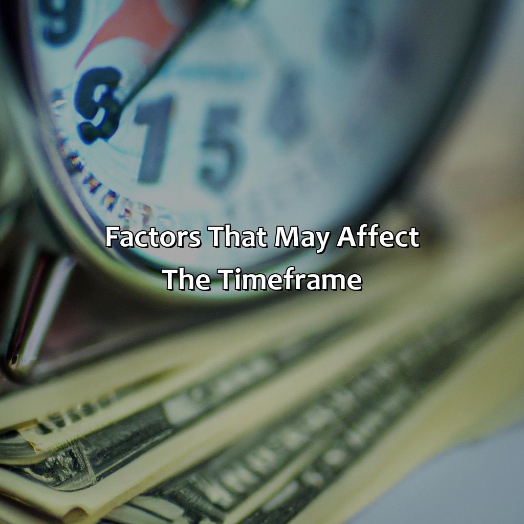 Factors That May Affect the Timeframe-how long does it take to get your retirement money?, 