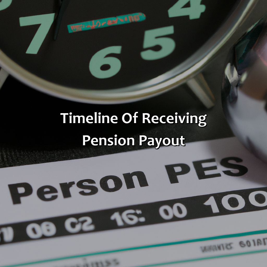 Timeline of Receiving Pension Payout-how long does it take to receive pension payout?, 