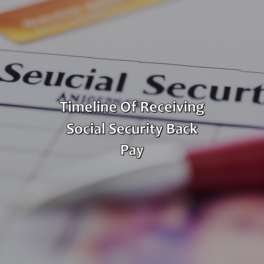 Timeline of Receiving Social Security Back Pay-how long does it take to receive social security back pay?, 