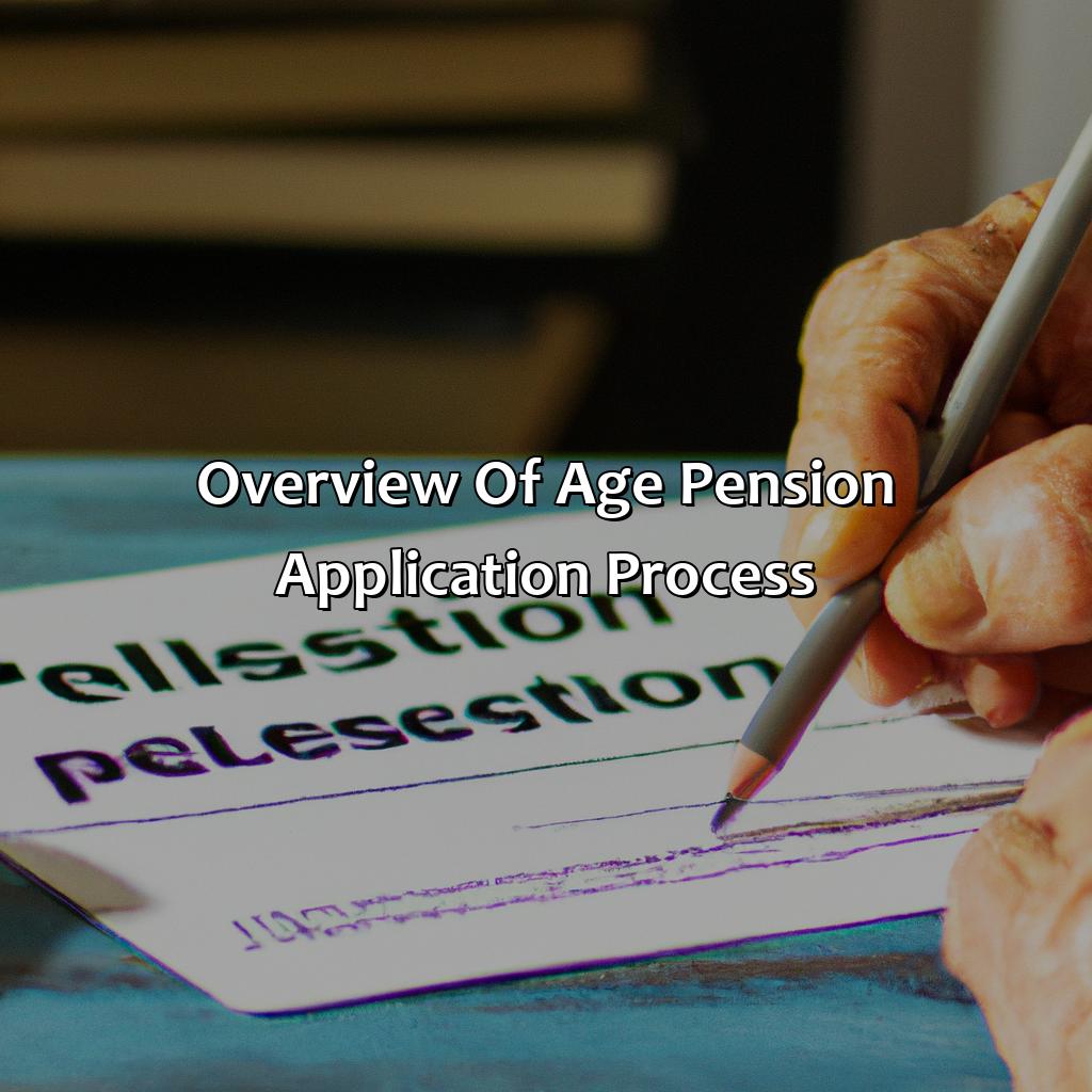 Overview of Age Pension application process-how long to process age pension application?, 