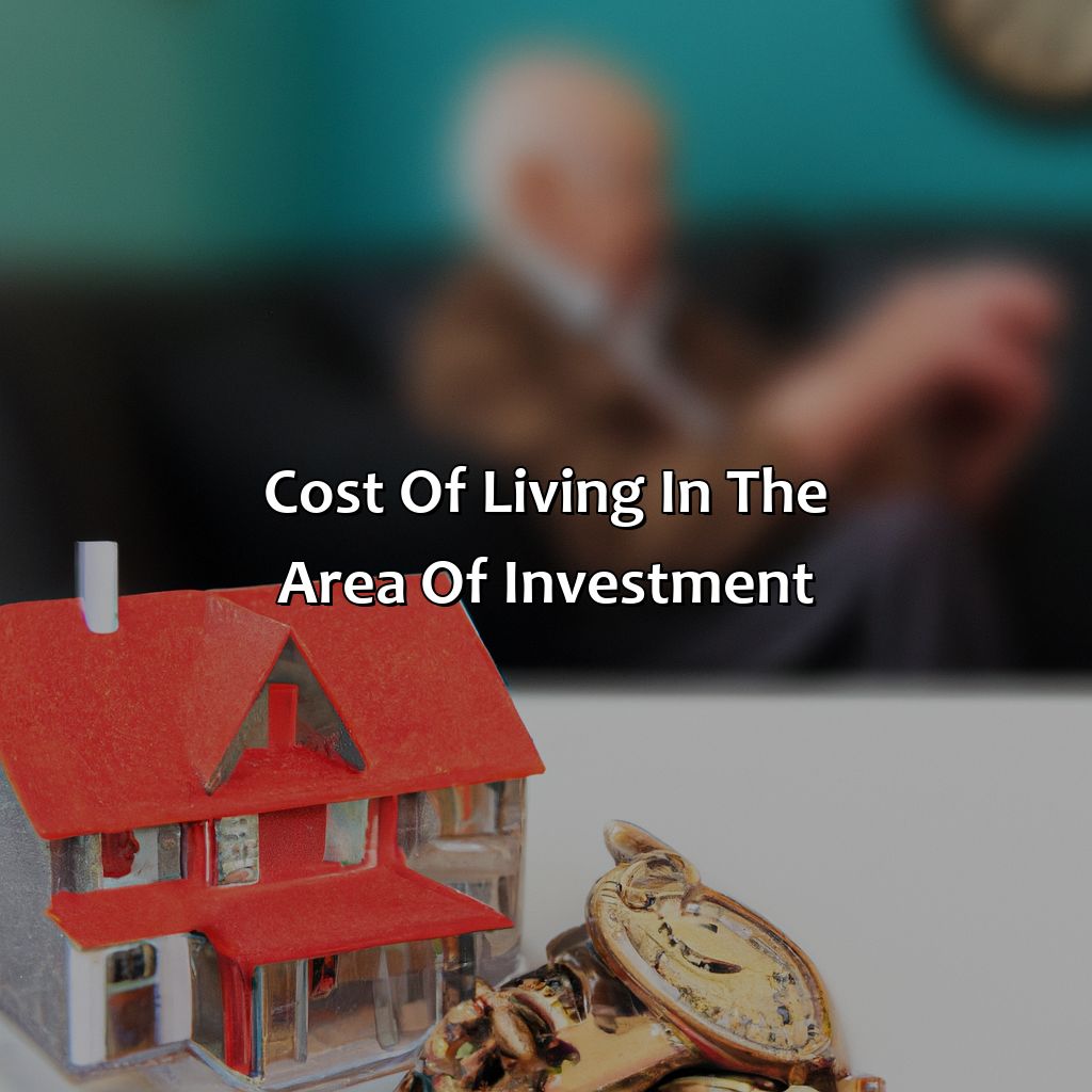 Cost of Living in the Area of Investment-how many investment properties to retire?, 