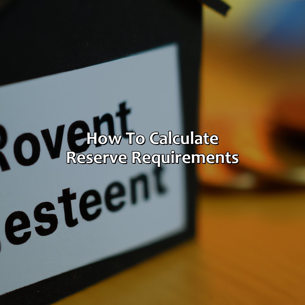 How to calculate reserve requirements-how many months reserves are needed for investment property?, 