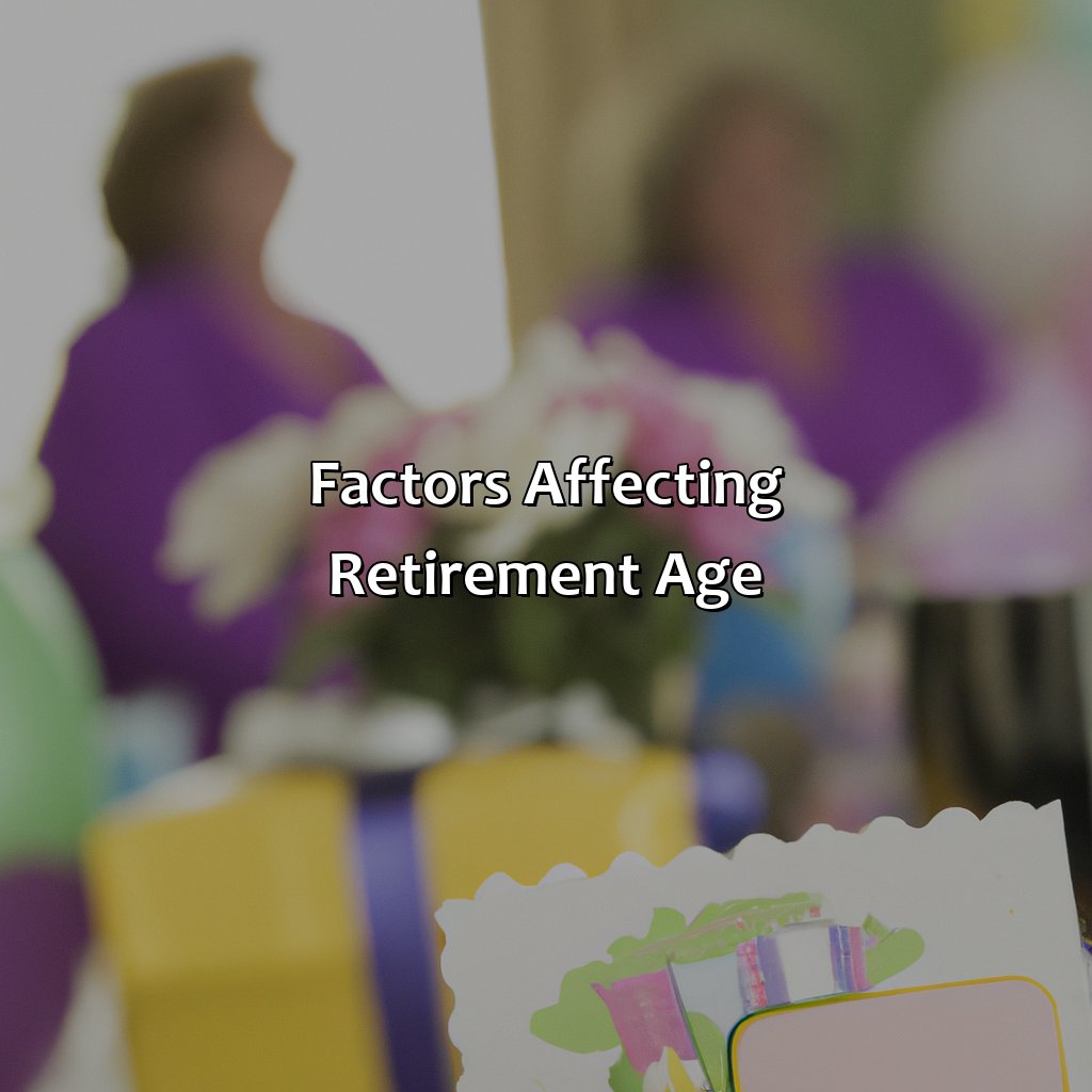 Factors Affecting Retirement Age-how many years do nurses work before retirement?, 