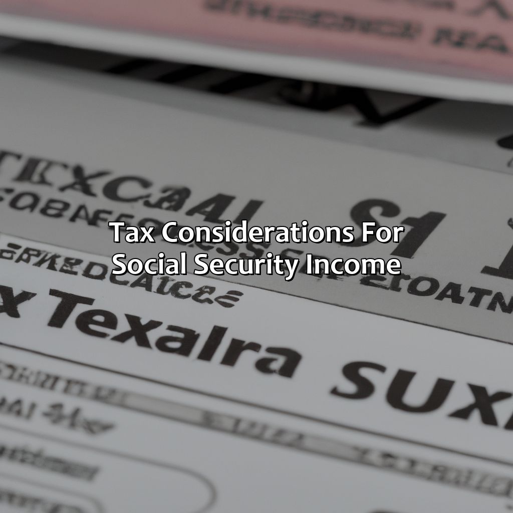 Tax considerations for Social Security income-how much can i make when on social security?, 