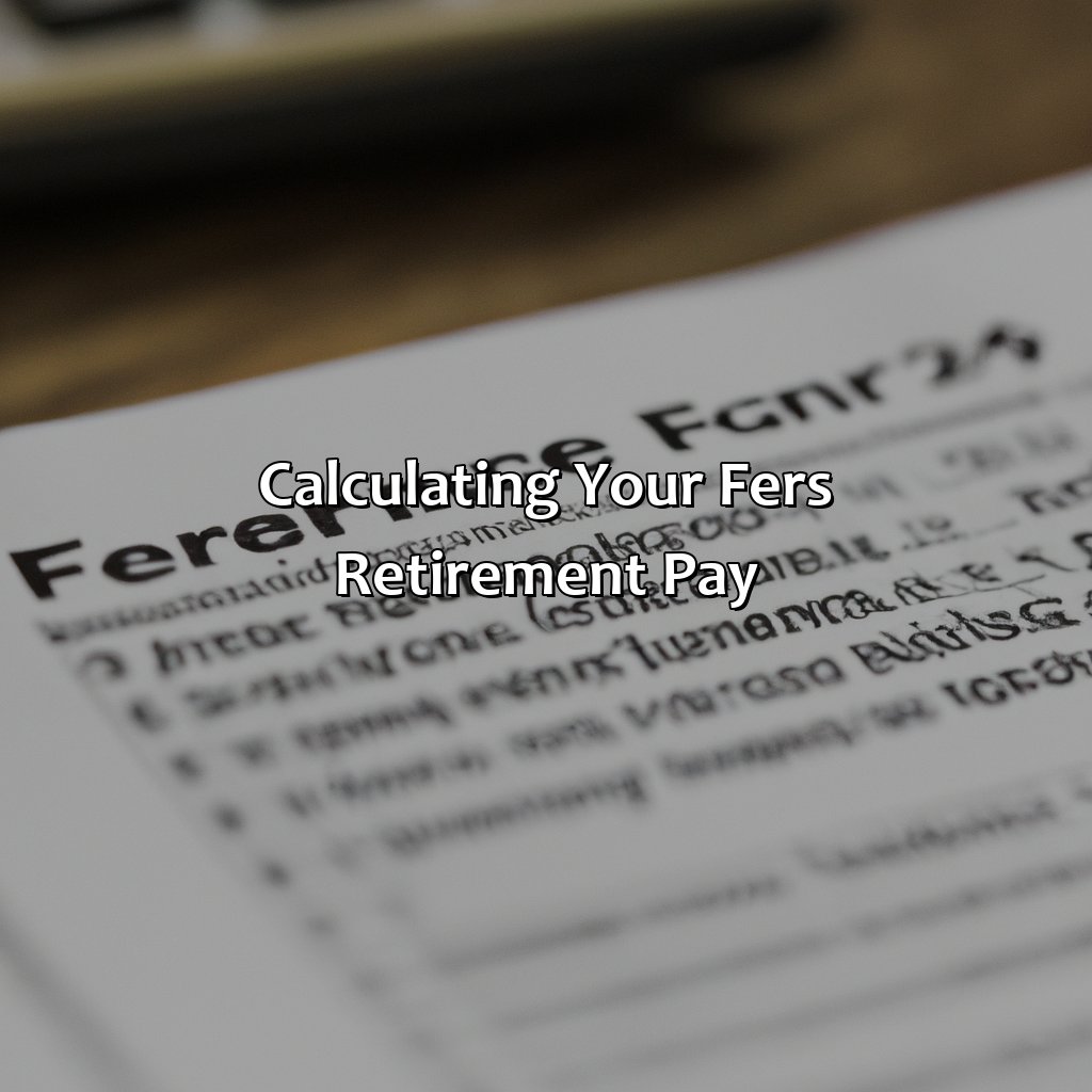 Calculating Your FERS Retirement Pay-how much does fers retirement pay?, 