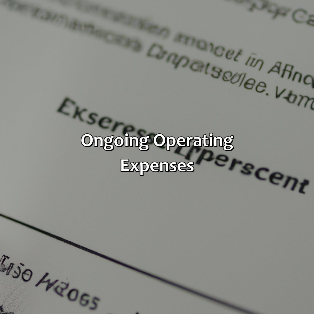 Ongoing Operating Expenses-how much does it cost to start an investment firm?, 