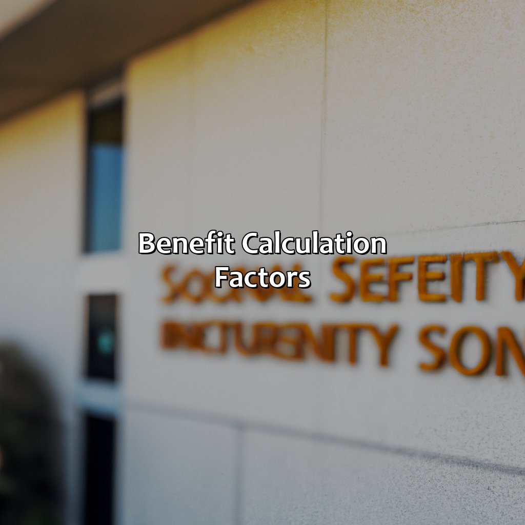 Benefit Calculation Factors-how much does social security disability pay in california?, 