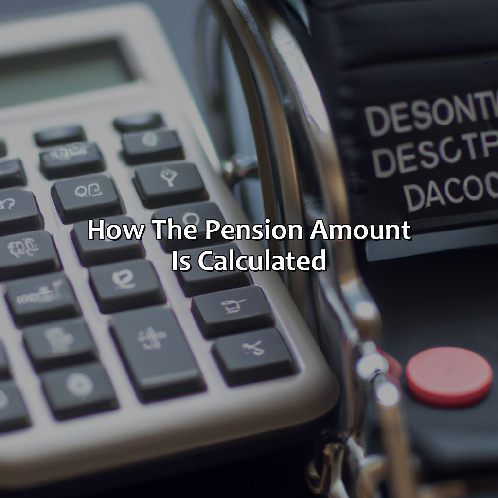 How the Pension Amount is Calculated-how much for disability pension?, 