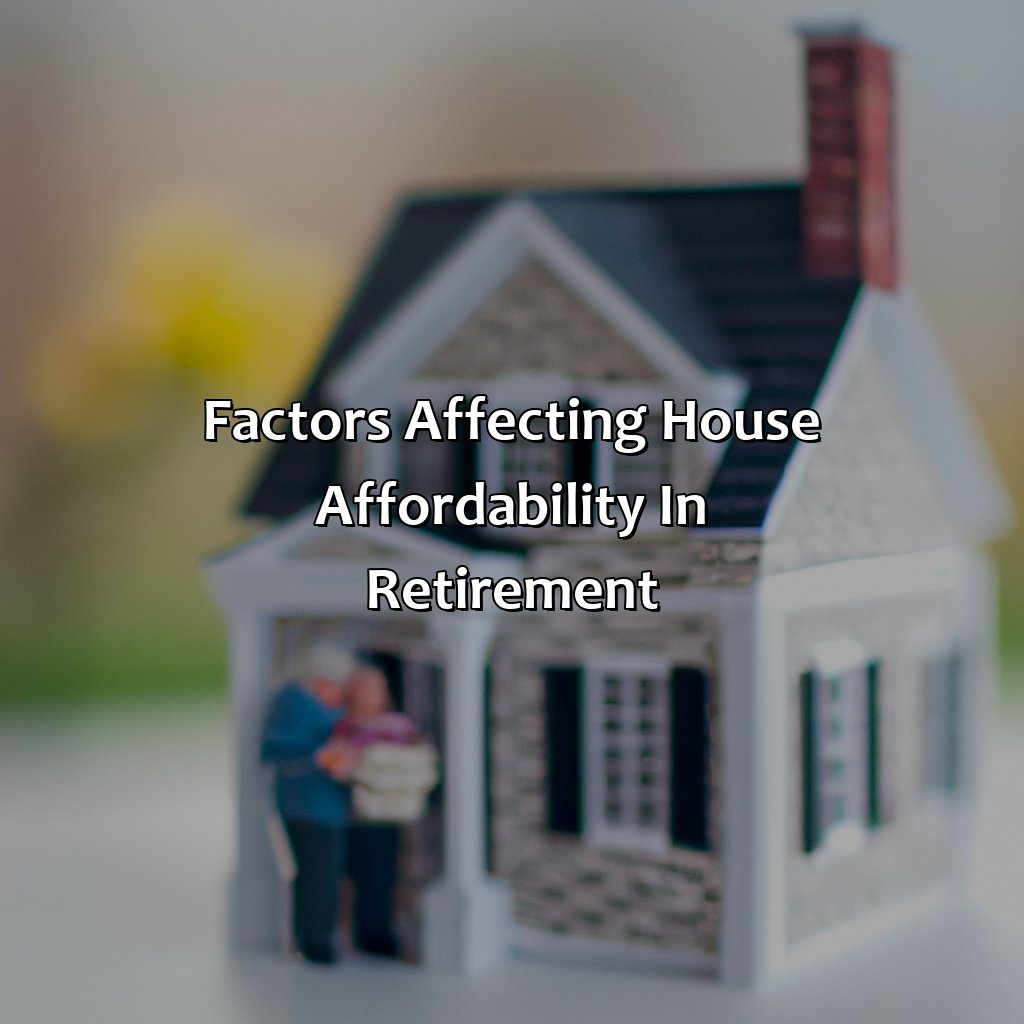 Factors Affecting House Affordability in Retirement-how much house can I afford in retirement?, 