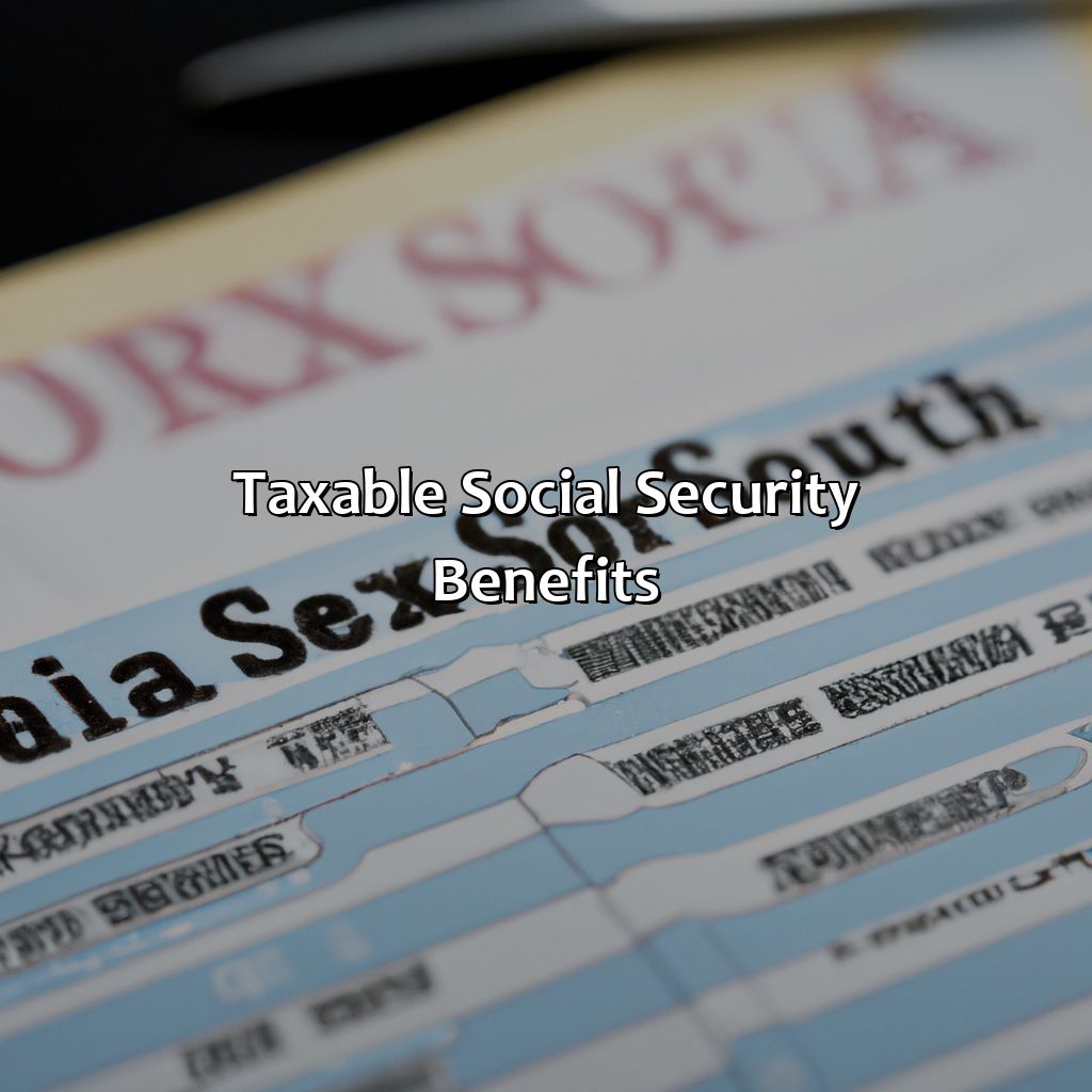 Taxable Social Security Benefits-how much income tax do you pay on social security?, 