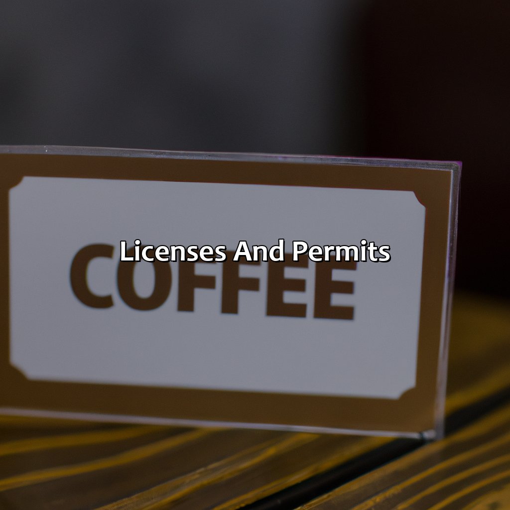 Licenses and Permits-how much investment for a coffee shop?, 