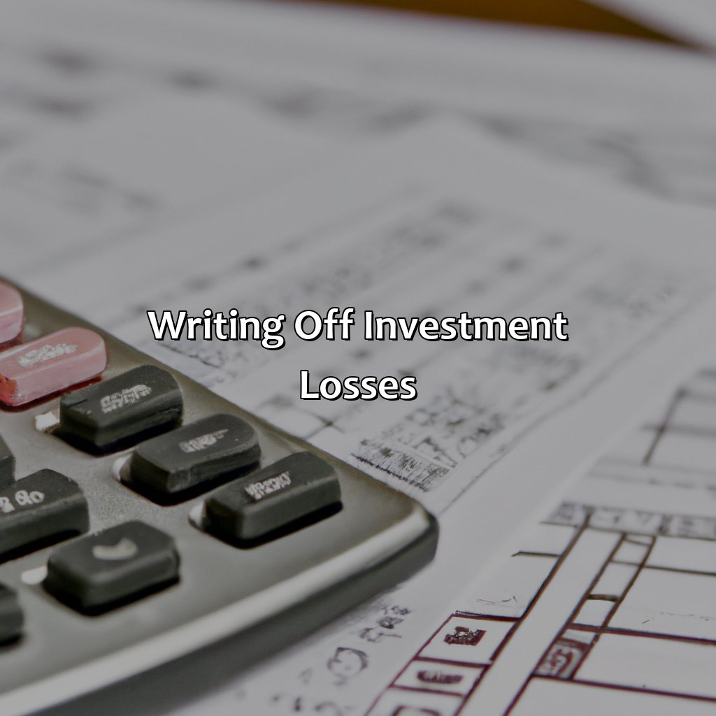 Writing off Investment Losses-how much investment loss can you write off?, 