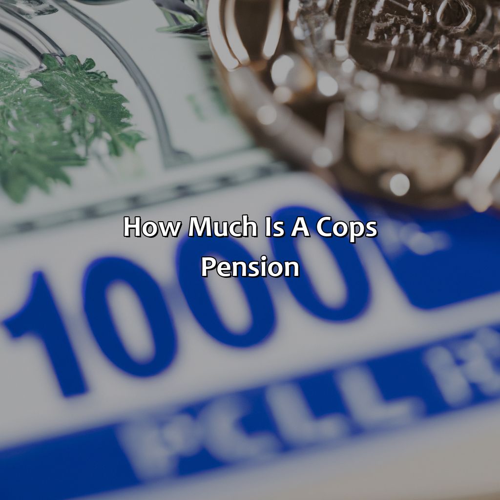 How Much Is A Cops Pension?